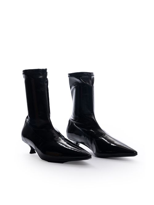 Stivaletto in pelle lucida Liviana Conti | A5WC04Y69-0